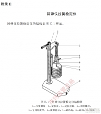 彈擊拉簧檢定儀