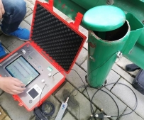 鋼質護欄立柱埋深沖擊彈性波檢測儀